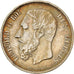 Moeda, Bélgica, Leopold II, 5 Francs, 5 Frank, 1872, VF(30-35), Prata, KM:24