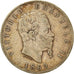 Moneta, Italia, Vittorio Emanuele II, 5 Lire, 1869, Milan, MB, Argento, KM:8.3