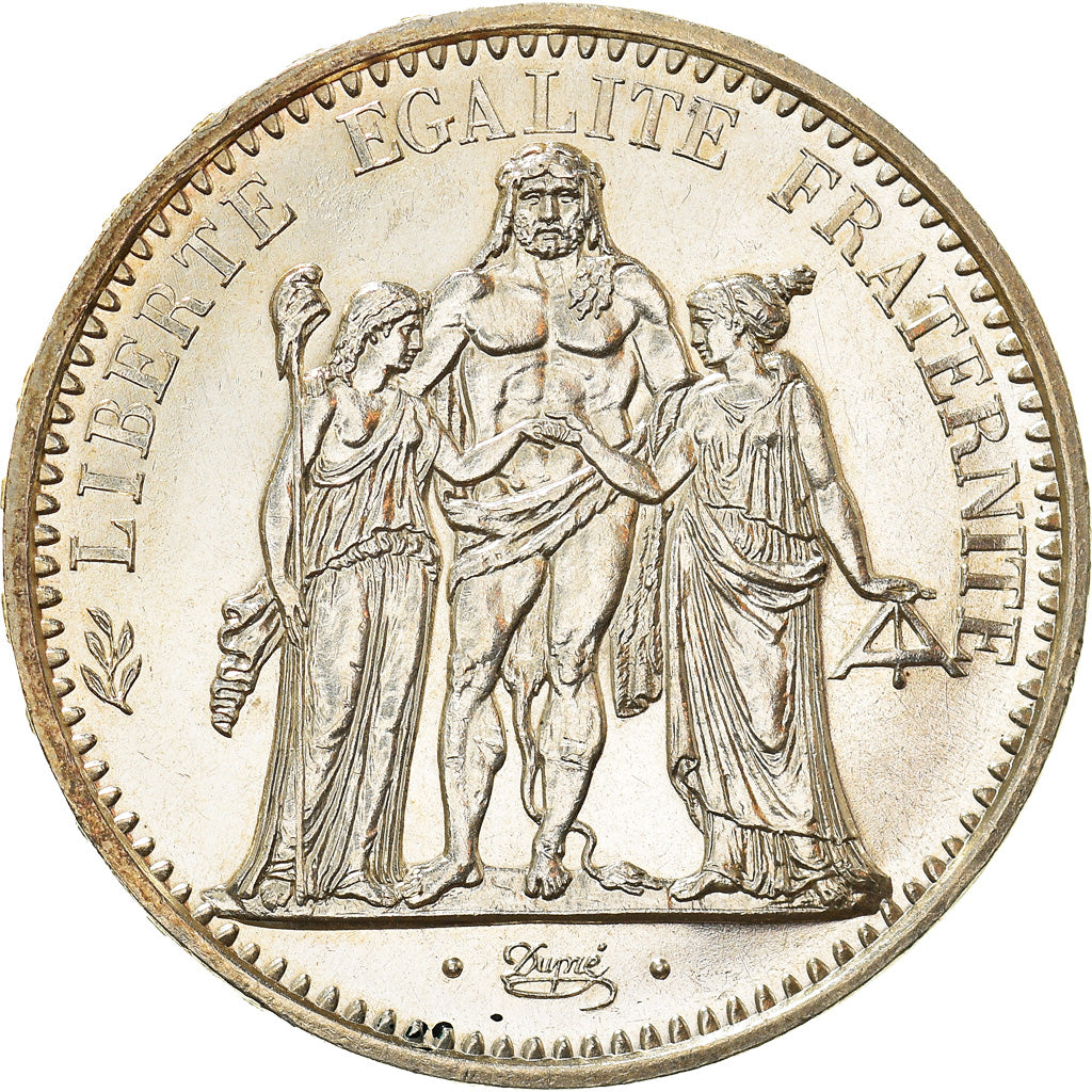 Coin, France, Hercule, 10 Francs, 1972, Paris, AU(55-58), Silver, KM:932