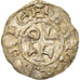 Moeda, França, Conan IV, Denier, XIIth century, Rennes, Rara, AU(55-58)