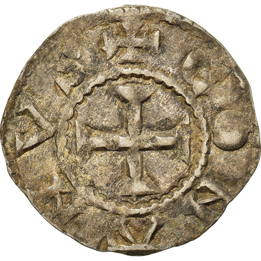 Munten, Frankrijk, Conan IV, Denier, XIIth century, Rennes, Rare, ZF, Billon