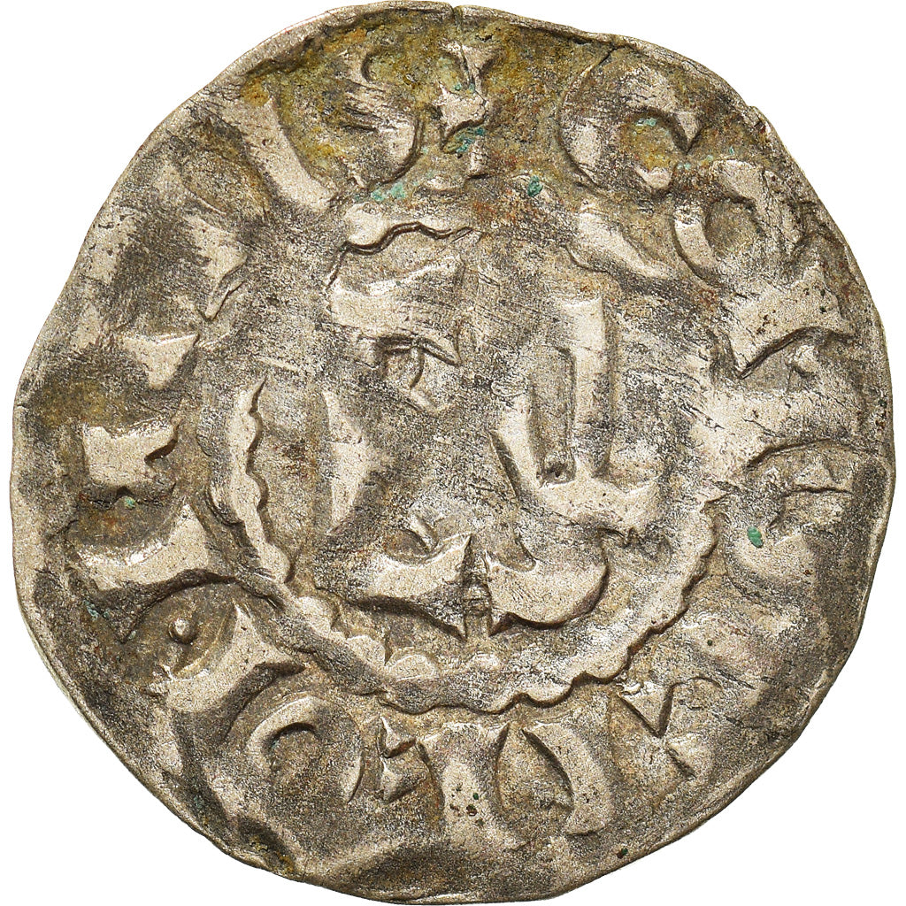 Münze, Frankreich, Herbert I, Denier, ND (1015-1246), Le Mans, Immobilized