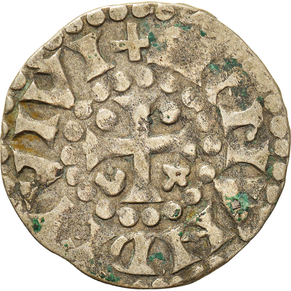 Coin, France, Herbert I, Denier, ND (1015-1246), Le Mans, Immobilized type