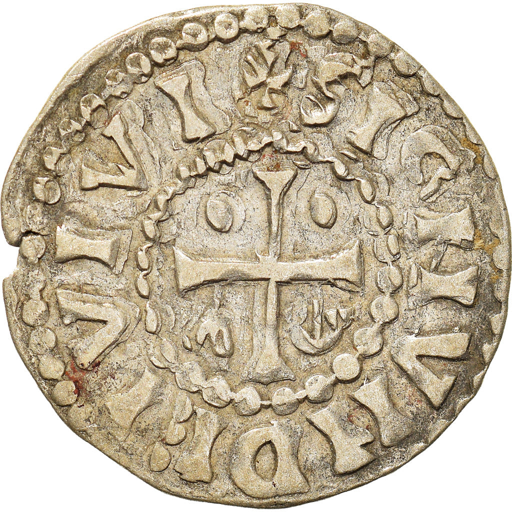 Coin, France, Herbert I, Denier, ND (1015-1246), Le Mans, Immobilized type