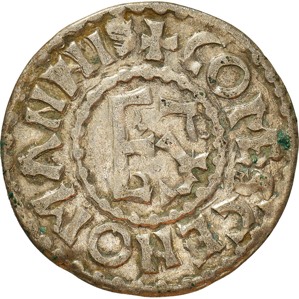 Coin, France, Herbert I, Denier, ND (1015-1246), Le Mans, Immobilized type