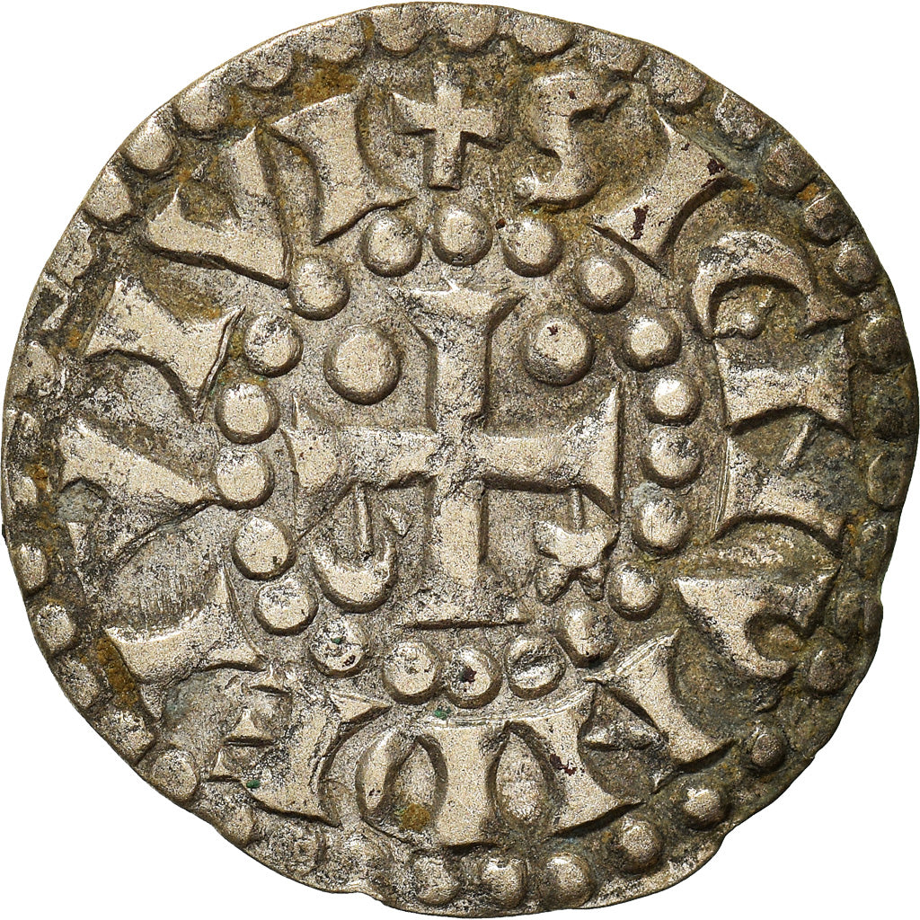 Coin, France, Herbert I, Denier, ND (1015-1246), Le Mans, Immobilized type