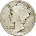 Coin, United States, Mercury Dime, Dime, 1917, U.S. Mint, Philadelphia
