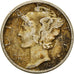 Coin, United States, Mercury Dime, Dime, 1939, U.S. Mint, Philadelphia