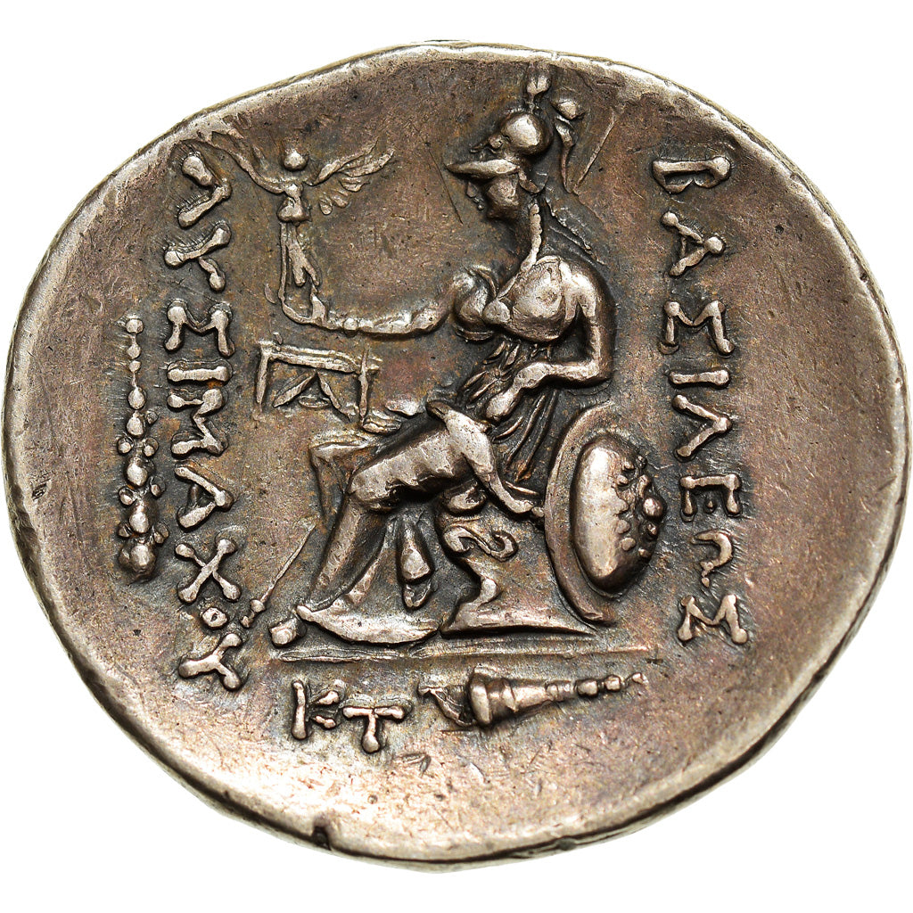 Coin, Thrace, Lysimachos, Tetradrachm, 305-281 BC, AU(50-53), Silver, Pozzi:1182