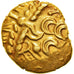 Monnaie, Suessions, Statère, 60-50 BC, TTB+, Or, Delestrée:169
