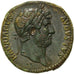 Moeda, Hadrian, Sestertius, 117-138, Rome, AU(50-53), Bronze, RIC:637