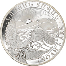 Coin, Armenia, Noah's Ark, 500 Dram, 2017, 1 Oz, MS(64), Silver