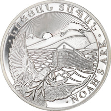 Coin, Armenia, Noah's Ark, 500 Dram, 2018, 1 Oz, MS(65-70), Silver