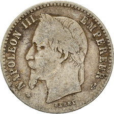 Munten, Frankrijk, Napoleon III, Napoléon III, 50 Centimes, 1867, Paris, FR