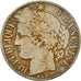Coin, France, Cérès, Franc, 1871, Paris, VF(20-25), Silver, KM:822.1