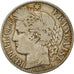 Moneta, Francia, Cérès, Franc, 1887, Paris, MB, Argento, KM:822.1