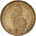 Coin, Switzerland, 2 Francs, 1955, Bern, AU(50-53), Silver, KM:21