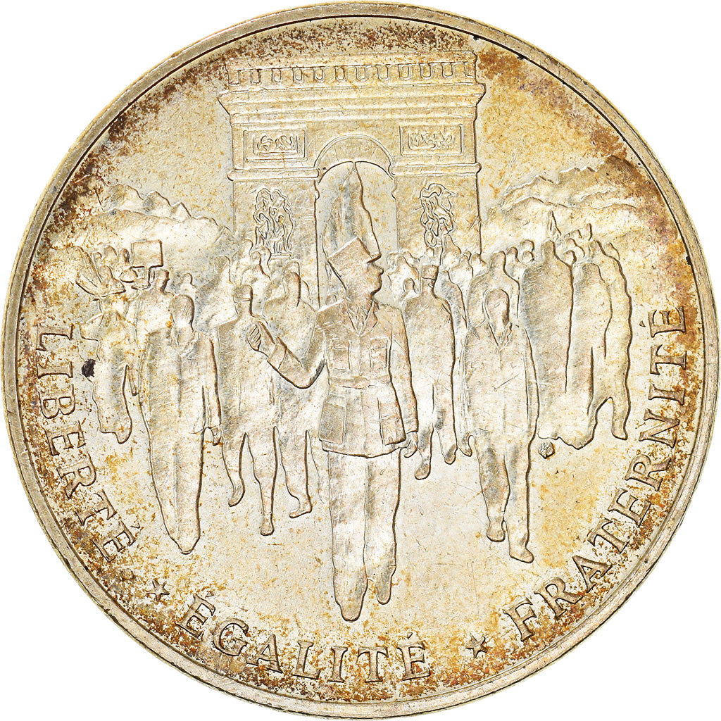 Monnaie, France, Libération de Paris, 100 Francs, 1994, TTB+, Argent