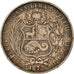 Coin, Peru, SOUTH PERU, Sol, 1872, Lima, VF(30-35), Silver, KM:196.3
