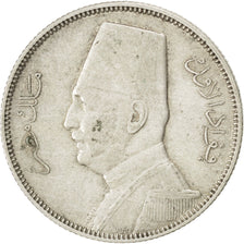 EGYPT, 5 Piastres, 1933, British Royal Mint, KM #349, EF(40-45), Silver, 6.94