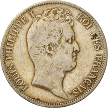 Coin, France, Louis-Philippe, 5 Francs, 1831, Rouen, VF(20-25), Silver