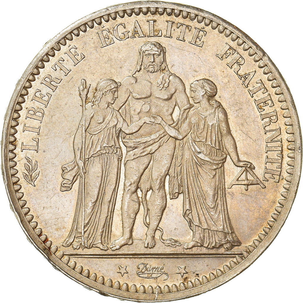 Coin, France, Hercule, 5 Francs, 1873, Paris, AU(50-53), Silver, KM:820.1