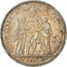 Coin, France, Hercule, 5 Francs, 1875, Paris, EF(40-45), Silver, KM:820.1