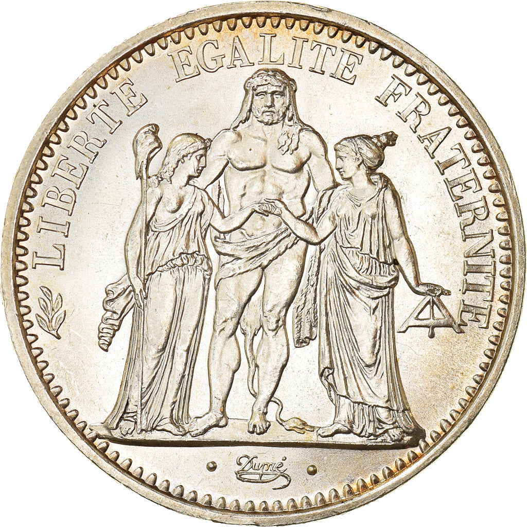 Coin, France, Hercule, 10 Francs, 1972, Paris, MS(63), Silver, KM:932