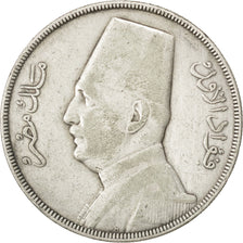Egitto, Fuad I, 20 Piastres, 1929, BB, Argento, KM:352