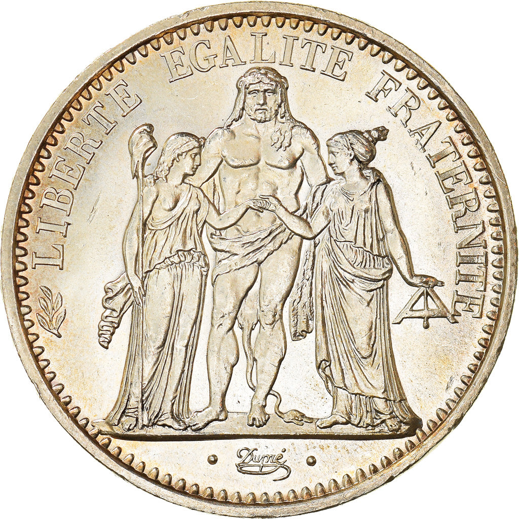 Coin, France, Hercule, 10 Francs, 1972, Paris, MS(63), Silver, KM:932
