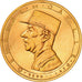 France, Médaille, Mémorial du Général de Gaulle, 1972, De Jaeger, FDC, Or