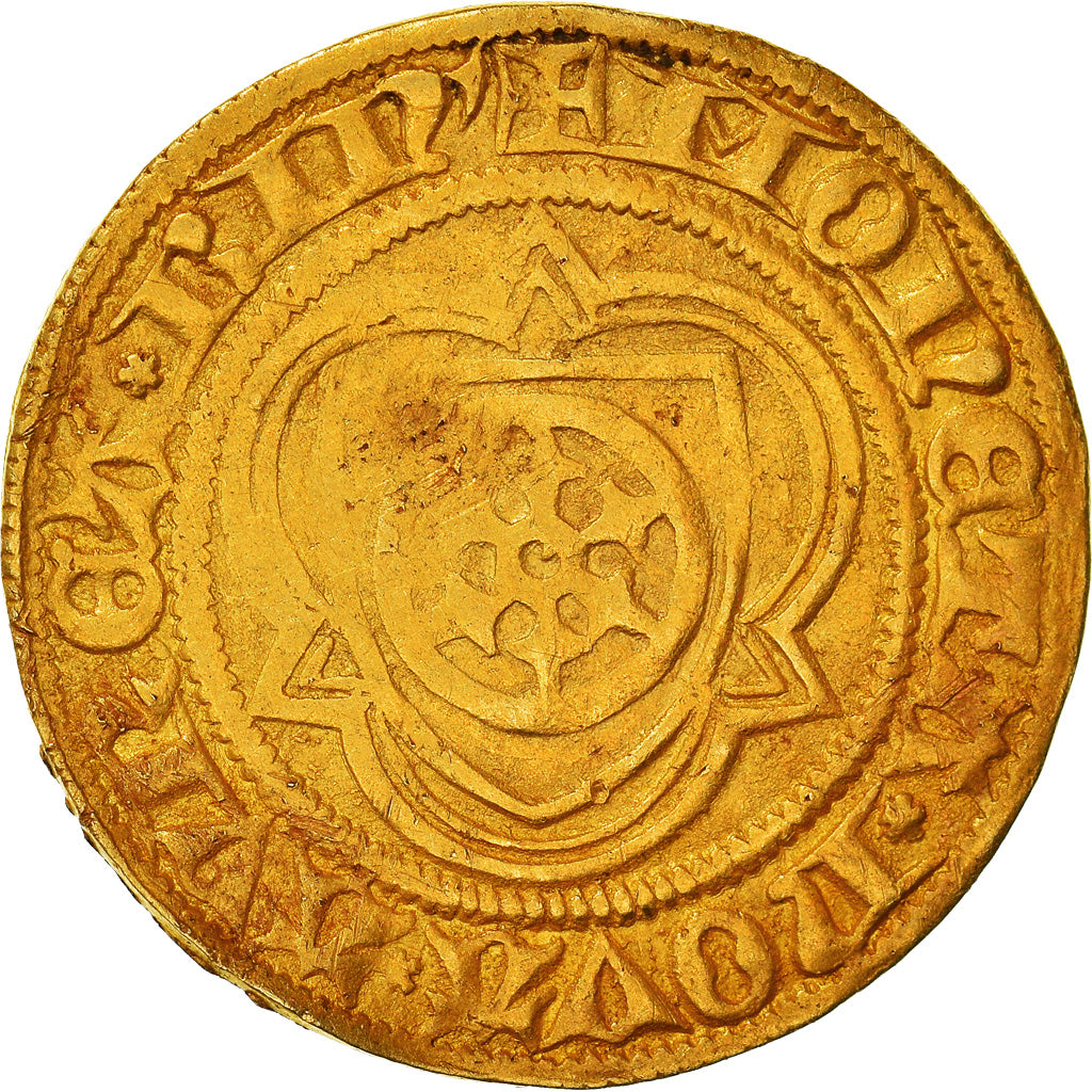 Moneda, Estados alemanes, Erzbistum, Konrad III, Goldgulden, 1427-1428, Mainz