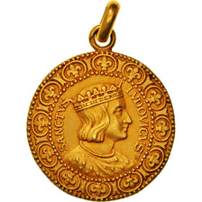 France, Medal, Saint Louis, Restrike, MS(60-62), Gold