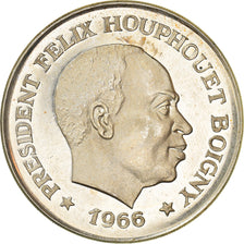 Coin, Ivory Coast, 10 Francs, 1966, Paris, Proof, MS(65-70), Silver, KM:1