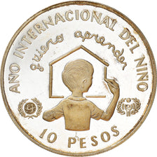 Monnaie, Dominican Republic, 10 Pesos, 1982, Dominican Republic Mint, Valcambi