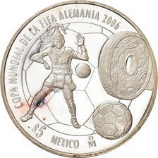 Coin, Mexico, 5 Pesos, 2006, Mexico City, MS(65-70), Silver, KM:770