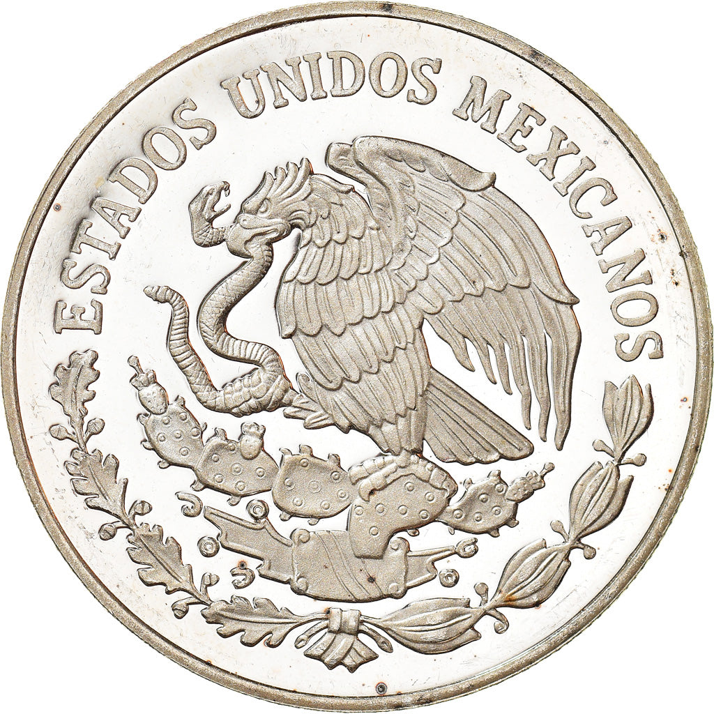 Coin, Mexico, 5 Pesos, 2006, Mexico City, MS(65-70), Silver, KM:770