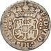 Münze, Mexiko, Ferdinand VI, 2 Reales, 1747, Mexico City, S, Silber, KM:86.1