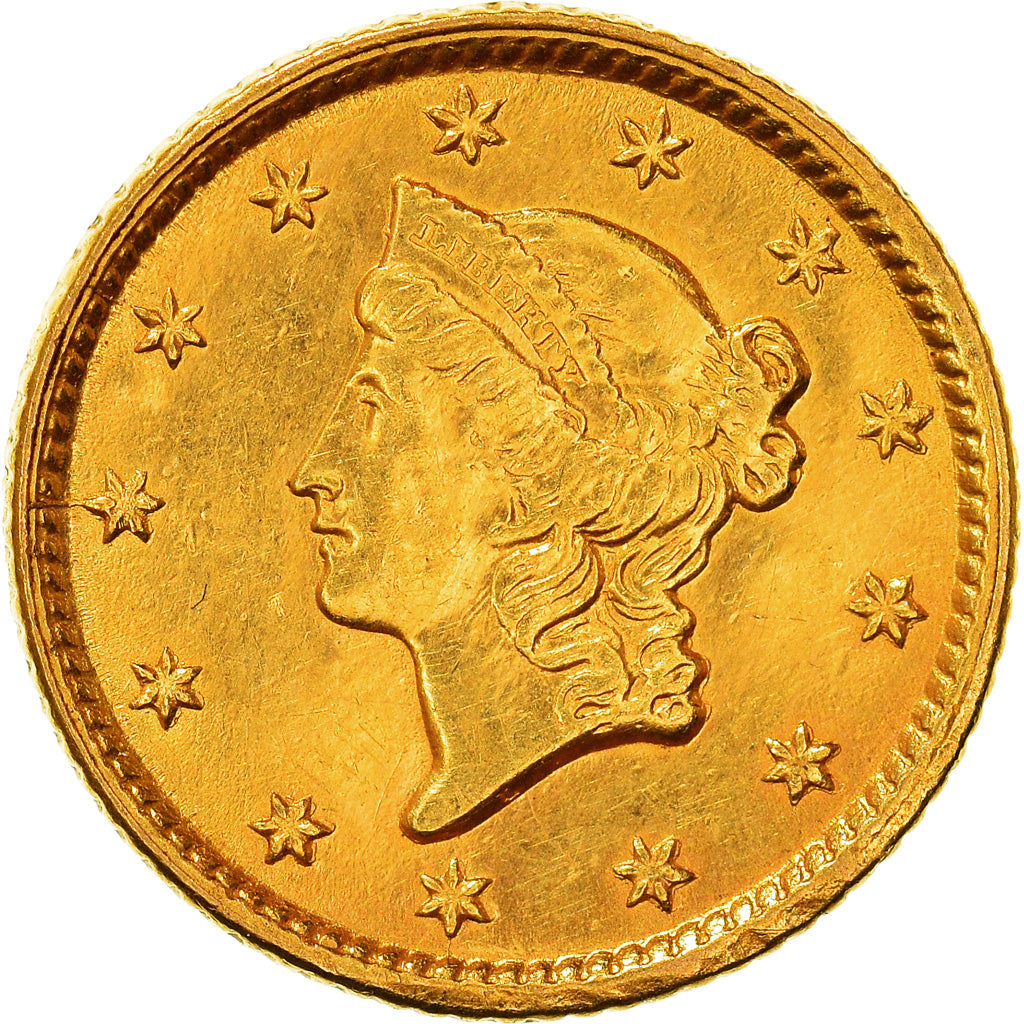 Coin, United States, Liberty Head - Type 1, Dollar, 1851, U.S. Mint