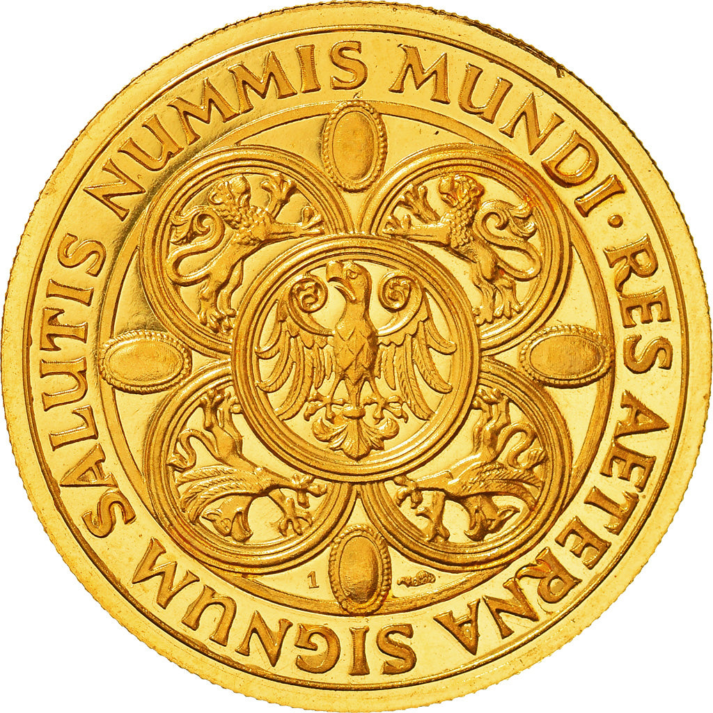 France, Medal, History, Indian Head, MS(63), Gold
