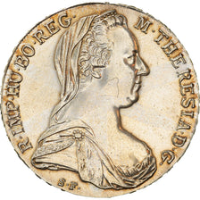 Coin, Austria, Joseph II, Thaler, 1780, Restrike, MS(60-62), Silver, KM:T1