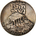 Israele, medaglia, Masada, Shall not Fall Again, 1977, BB+, Argento
