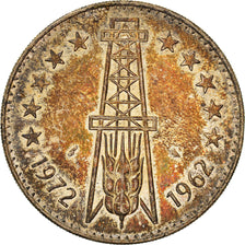 Coin, Algeria, 5 Dinars, 1972, Paris, AU(50-53), Silver, KM:105