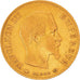 Moneta, Francia, Napoléon III, 10 Francs, 1859, Paris, MB+, Oro, KM:784.3