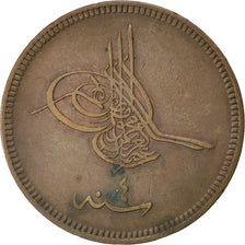 Turchia, Abdul Aziz, 40 Para, 1863, Qustantiniyah, BB, Rame, KM:702