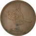 Turchia, Abdul Aziz, 40 Para, 1863, Qustantiniyah, BB, Rame, KM:702