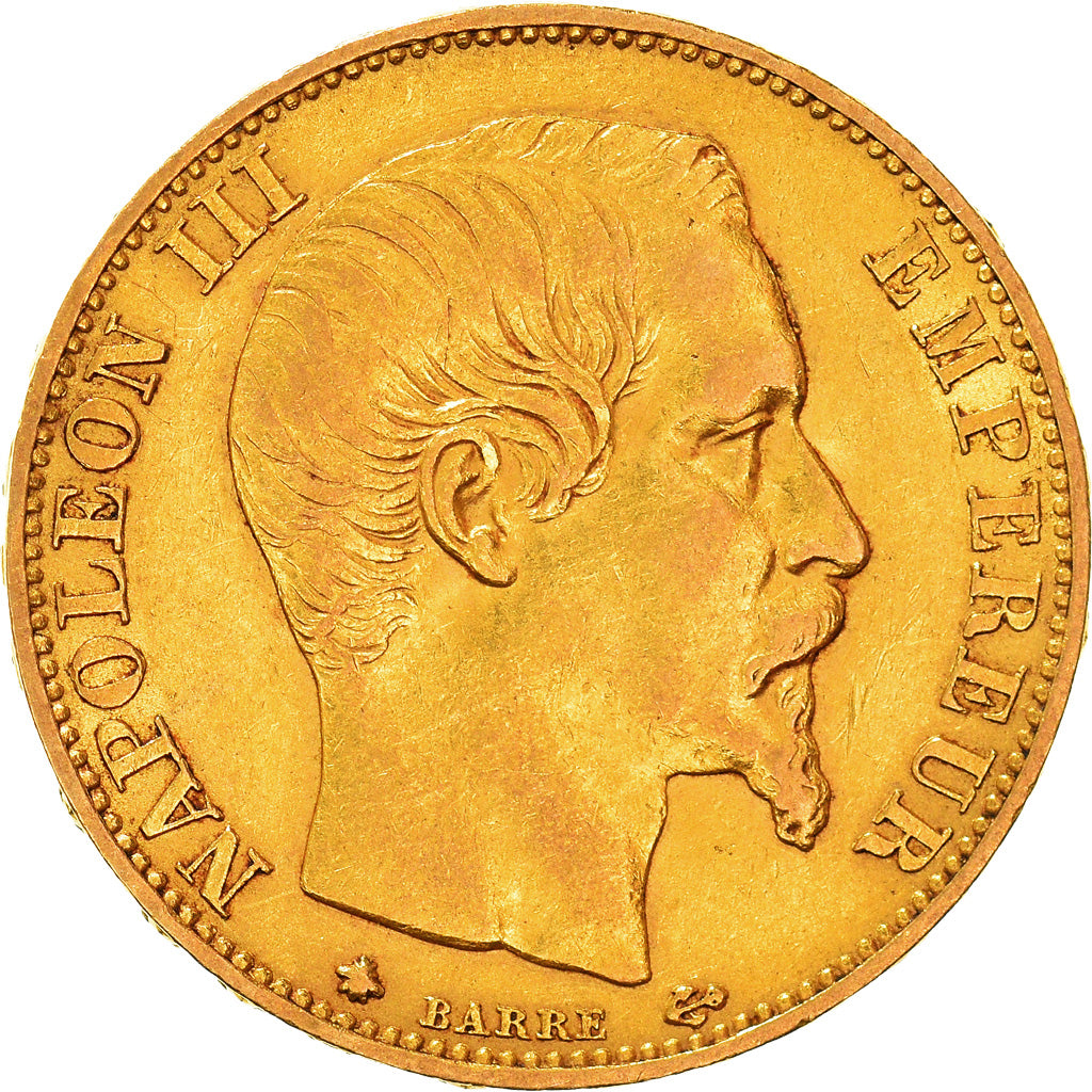 Monnaie, France, Napoleon III, 20 Francs, 1860, Strasbourg, BB/BB, TTB, Or