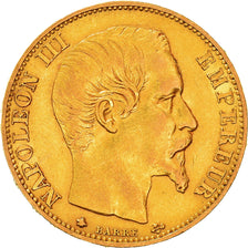 Monnaie, France, Napoleon III, 20 Francs, 1860, Strasbourg, BB/BB, TTB, Or