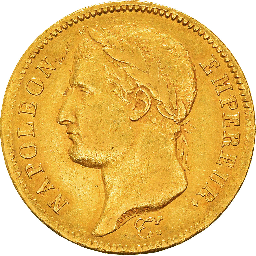 Coin, France, Napoléon I, 40 Francs, 1811, Paris, EF(40-45), Gold, KM:696.1