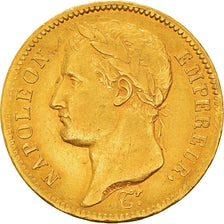 Coin, France, Napoléon I, 40 Francs, 1811, Paris, EF(40-45), Gold, KM:696.1